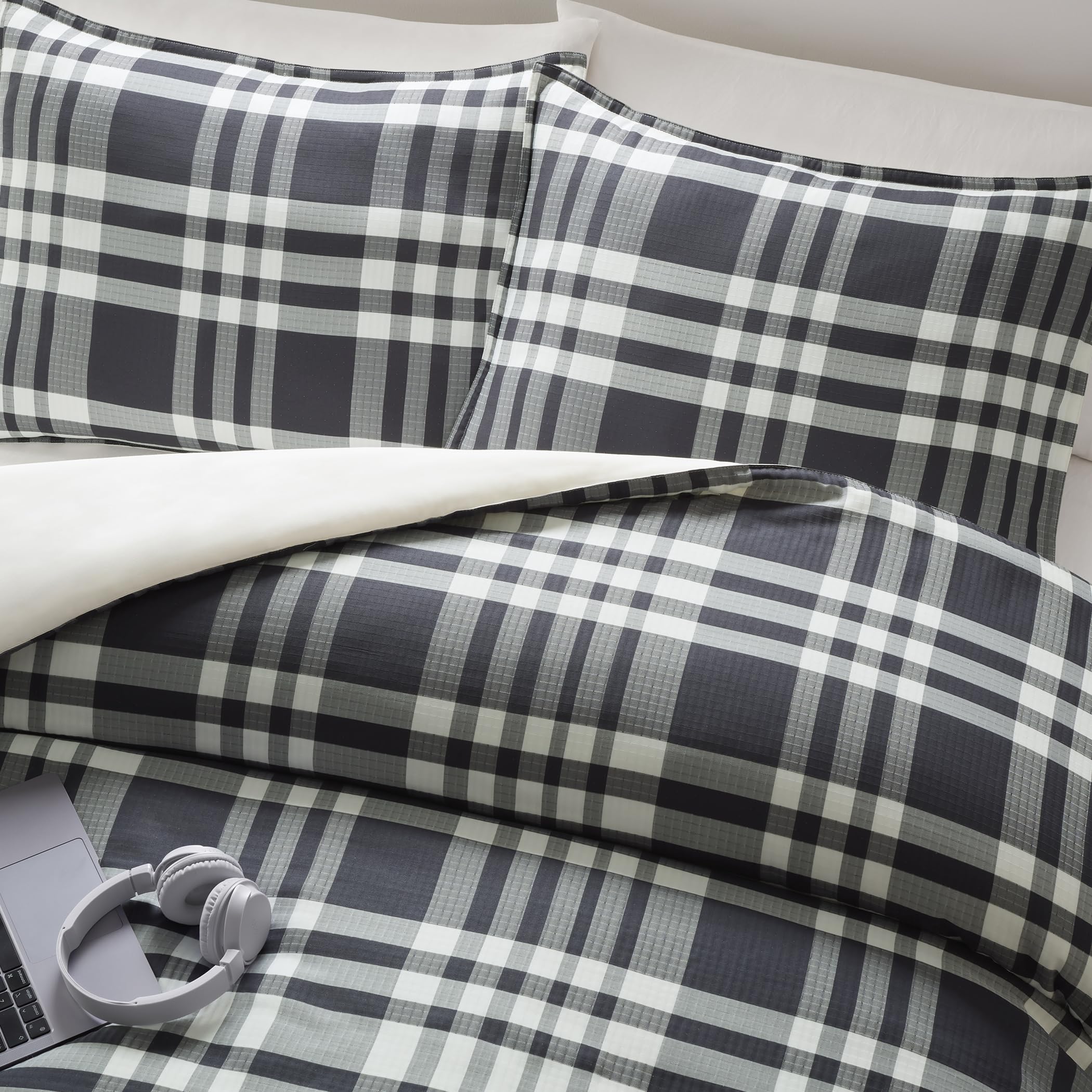 Foto 4 pulgar | Juego de Edredón Ugg Leonora Twin-twin Xl 2 Piezas Ocean Plaid - Venta Internacional