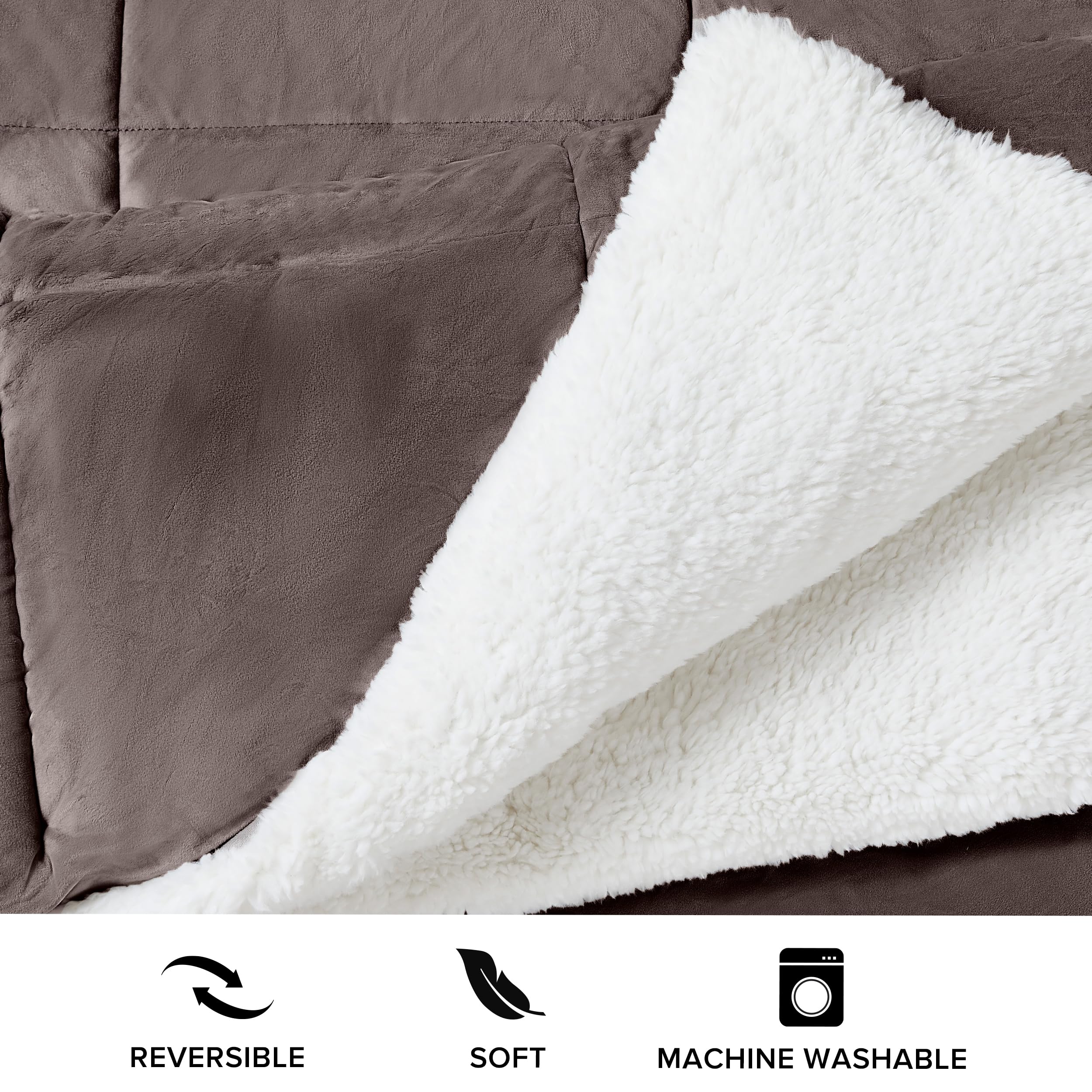 Foto 6 | Juego de Edredón Ugg King Size-Venta Internacional
