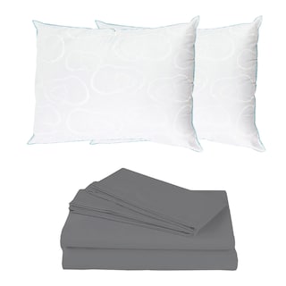 Foto 1 | Sábanas Dicasa Basic Gris + Almohada Osos 2 Matrimonial