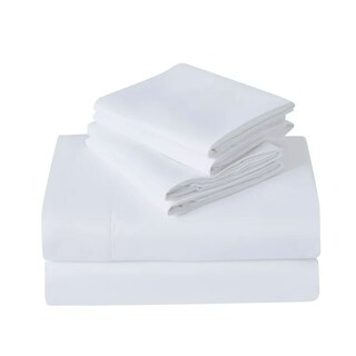 Foto 1 | Juego De Sabanas Microfibra Frescas Y Antiarrugas King Size Blanco Kyuden Home