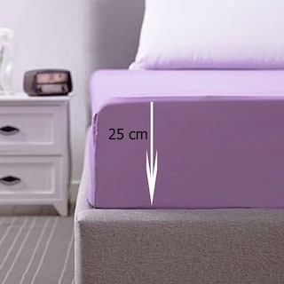 Foto 3 | Juego De Sabanas Microfibra Frescas Y Antiarrugas King Size Lila Kyuden Home