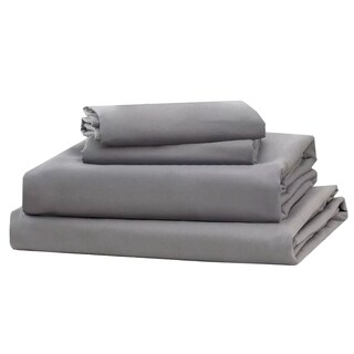 Foto 1 | Juego De Sabanas Microfibra Frescas Y Antiarrugas King Size Gris Oxford Kyuden Home