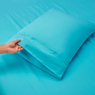 Foto 4 | Juego de Sábanas Kyuden Home Azules King Size