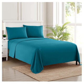 Foto 1 | Juego De Sábanas Sweet Home Collection Split King, Color Verde Azulado - Venta Internacional.