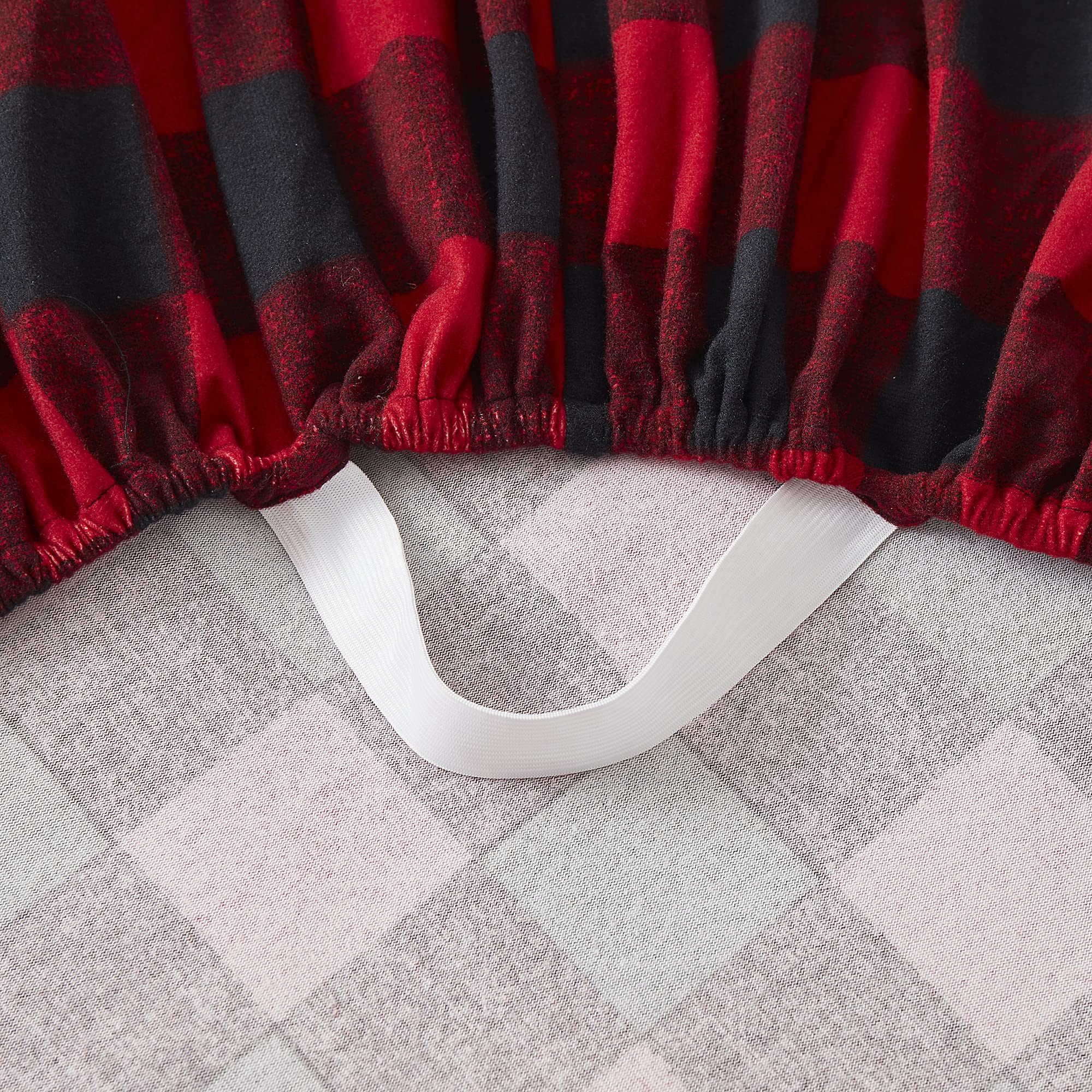 Foto 5 pulgar | Sábanas De Franela, Colección Sweet Home, Buffalo Check Plaid - Venta Internacional.