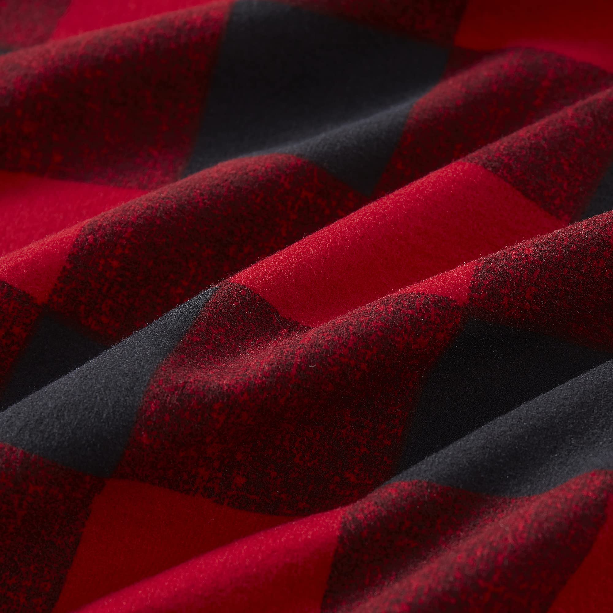 Foto 6 pulgar | Sábanas De Franela, Colección Sweet Home, Buffalo Check Plaid - Venta Internacional.