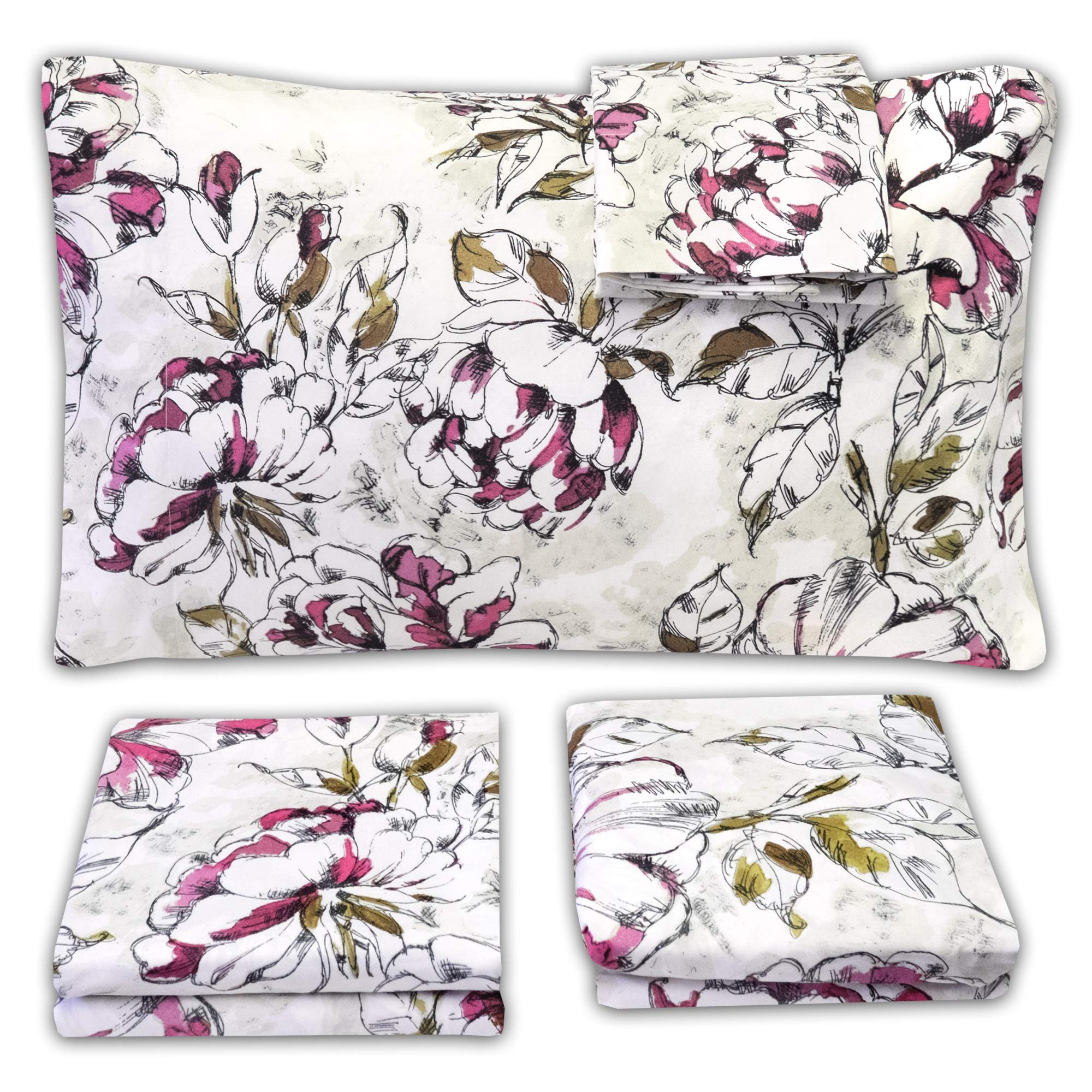 Foto 6 | Juego De Sábanas Sweet Home Collection Full Dolce 1800 Supreme - Venta Internacional.