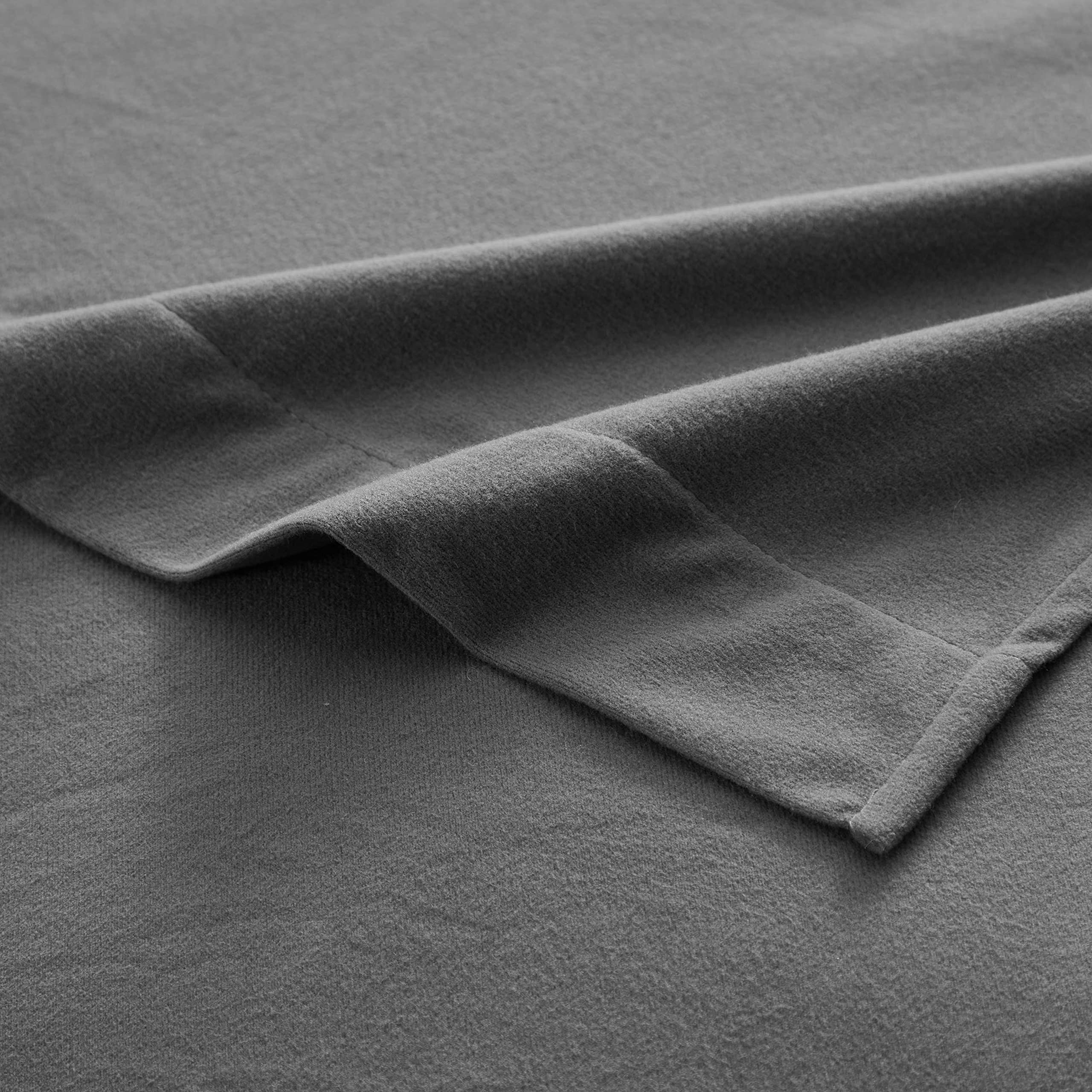 Foto 4 pulgar | Juego De Sábanas Sweet Home Collection, Franela, Gris, 8 Piezas - Venta Internacional.