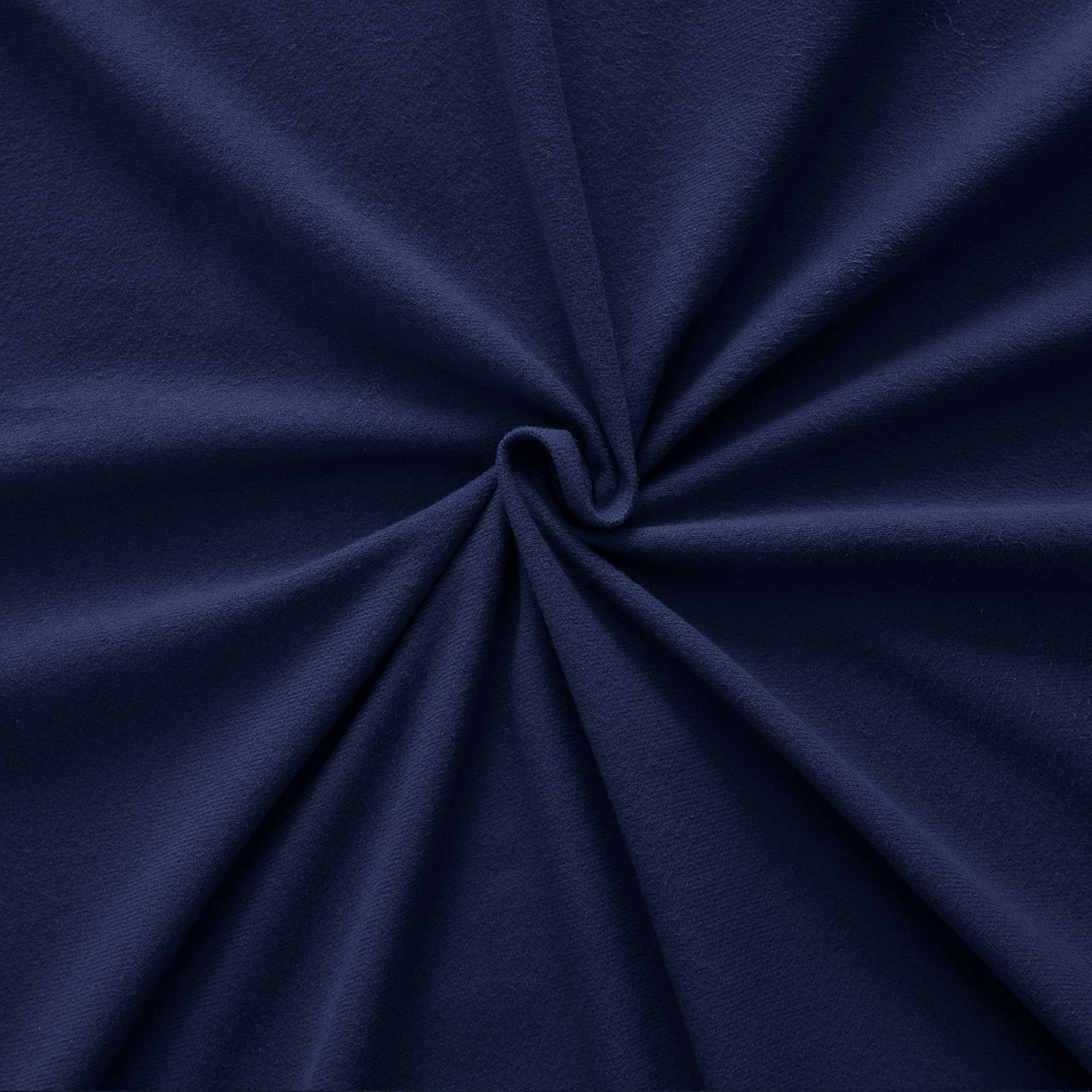 Foto 2 | Sábanas De Franela De La Colección Sweet Home Warm Queen Navy - Venta Internacional.