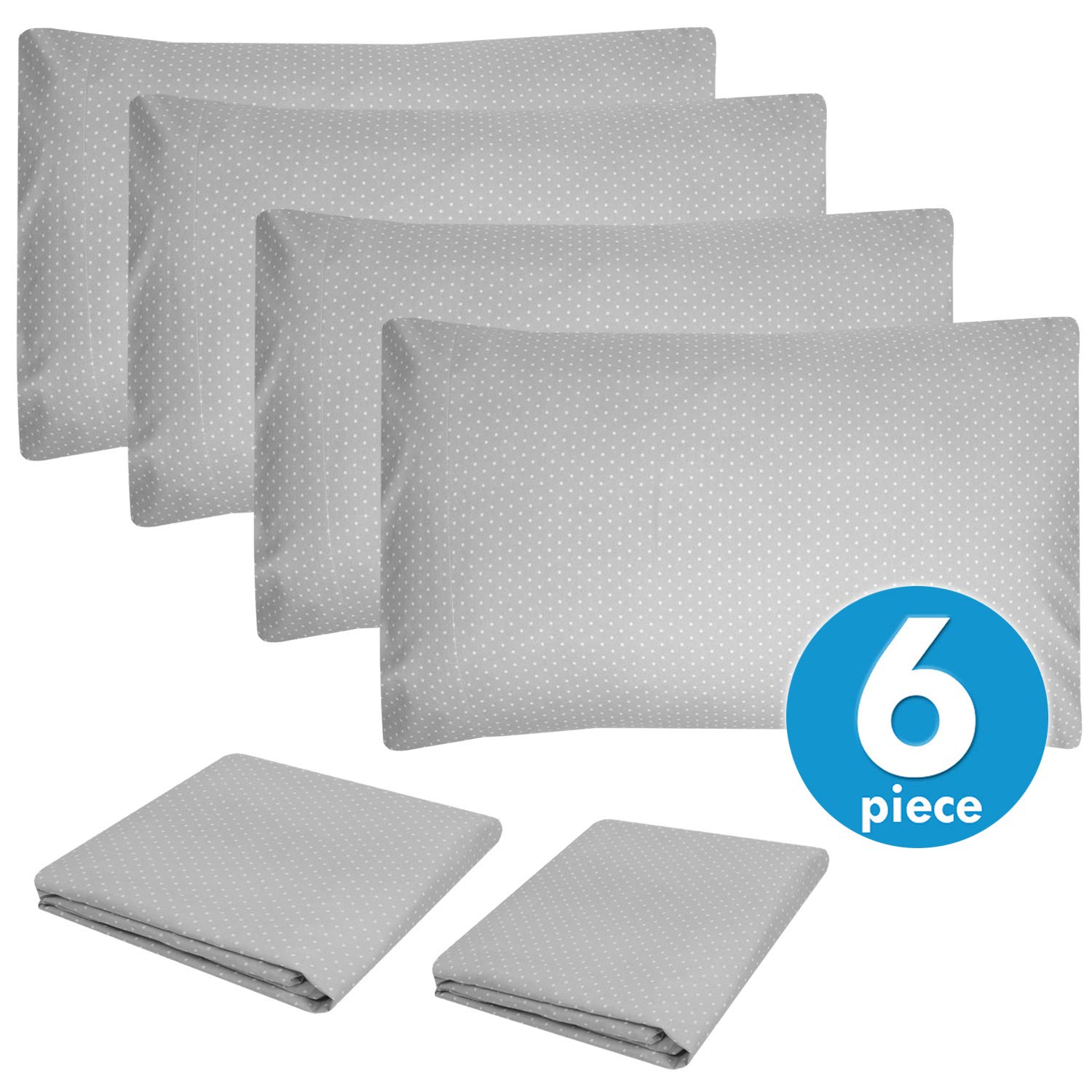 Foto 4 pulgar | Sábanas Sweet Home Collection, 6 Unidades, 1500 Supreme Full - Venta Internacional.