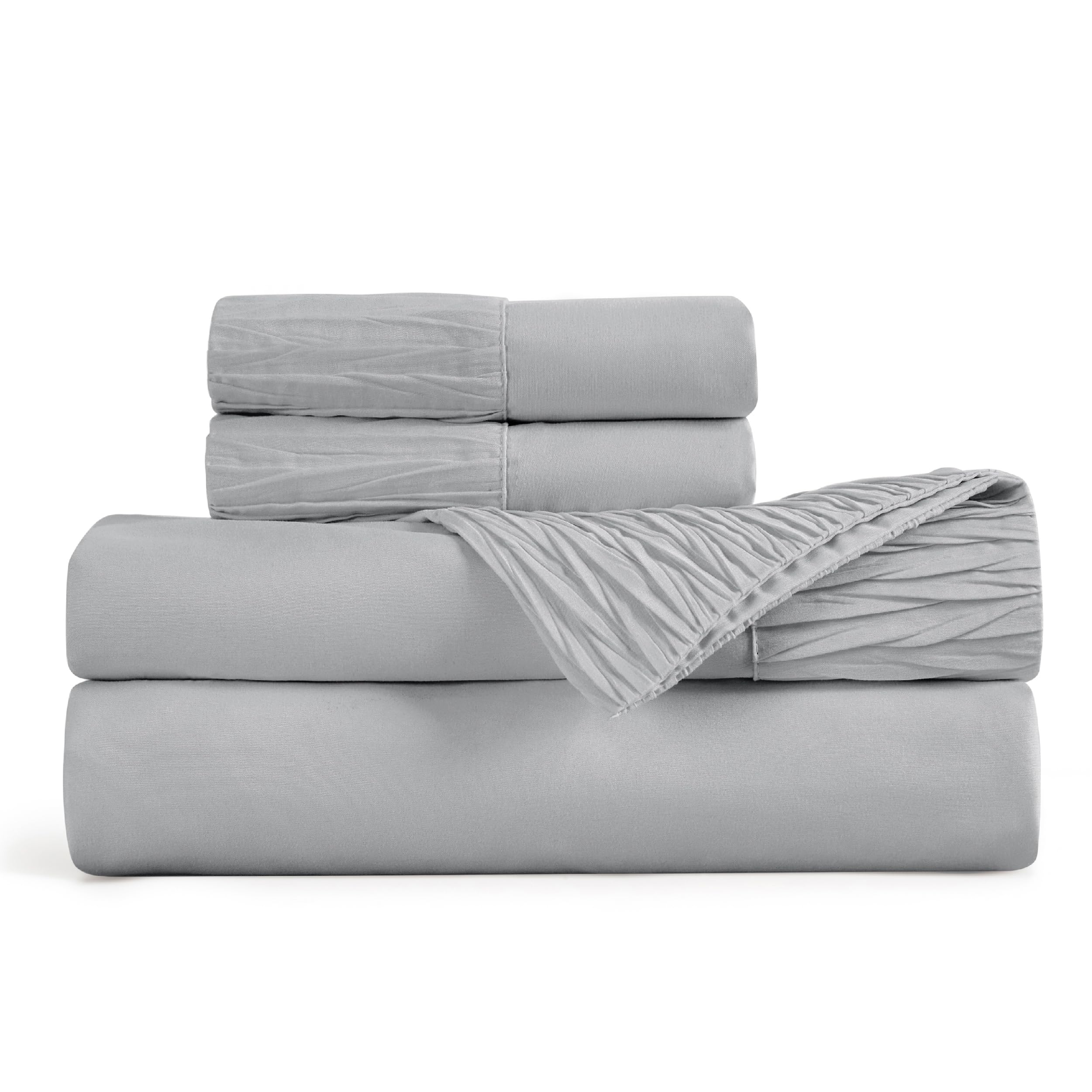 Juego de Sábanas Bedsure King Size 4 Piezas Microfibra - Venta Internacional