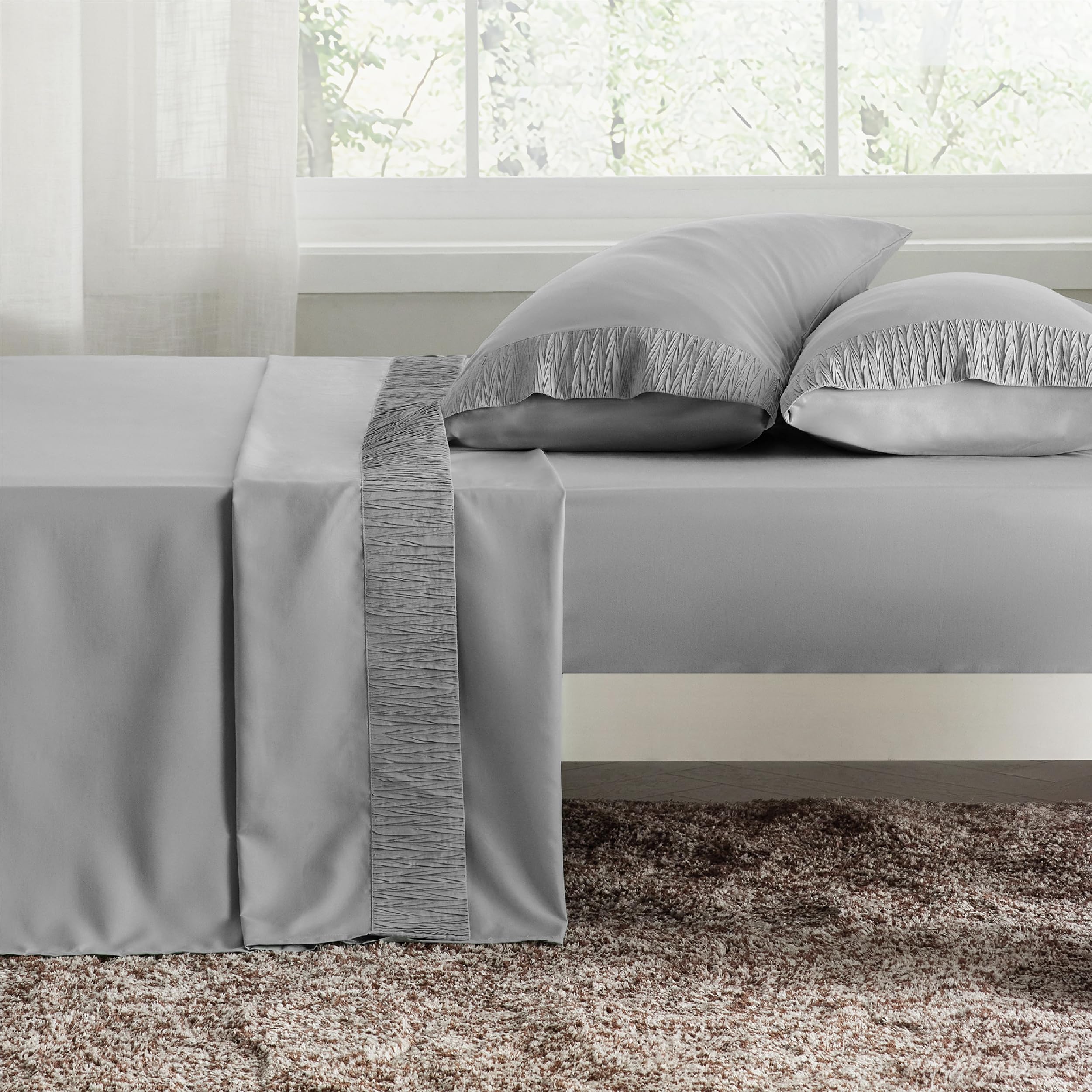 Foto 3 | Juego de Sábanas Bedsure King Size 4 Piezas Microfibra - Venta Internacional