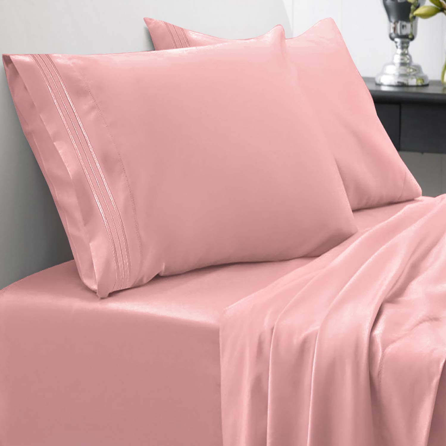 Juego De Sábanas Sweet Home Collection De 1800 Hilos (paquete De 12) - Venta Internacional.