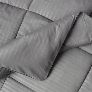 Foto 3 | Juego De Edredón Sweet Home Collection Queen De 8 Piezas Dobby Grey - Venta Internacional