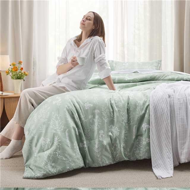 Foto 4 pulgar | Juego de Edredón Bedsure Queen Size con 2 Fundas de Almohada-Venta Internacional