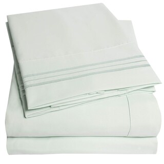 Foto 1 | Juego de Sábanas Sweet Home Collection 1500 Supreme Full Mint Green - Venta Internacional