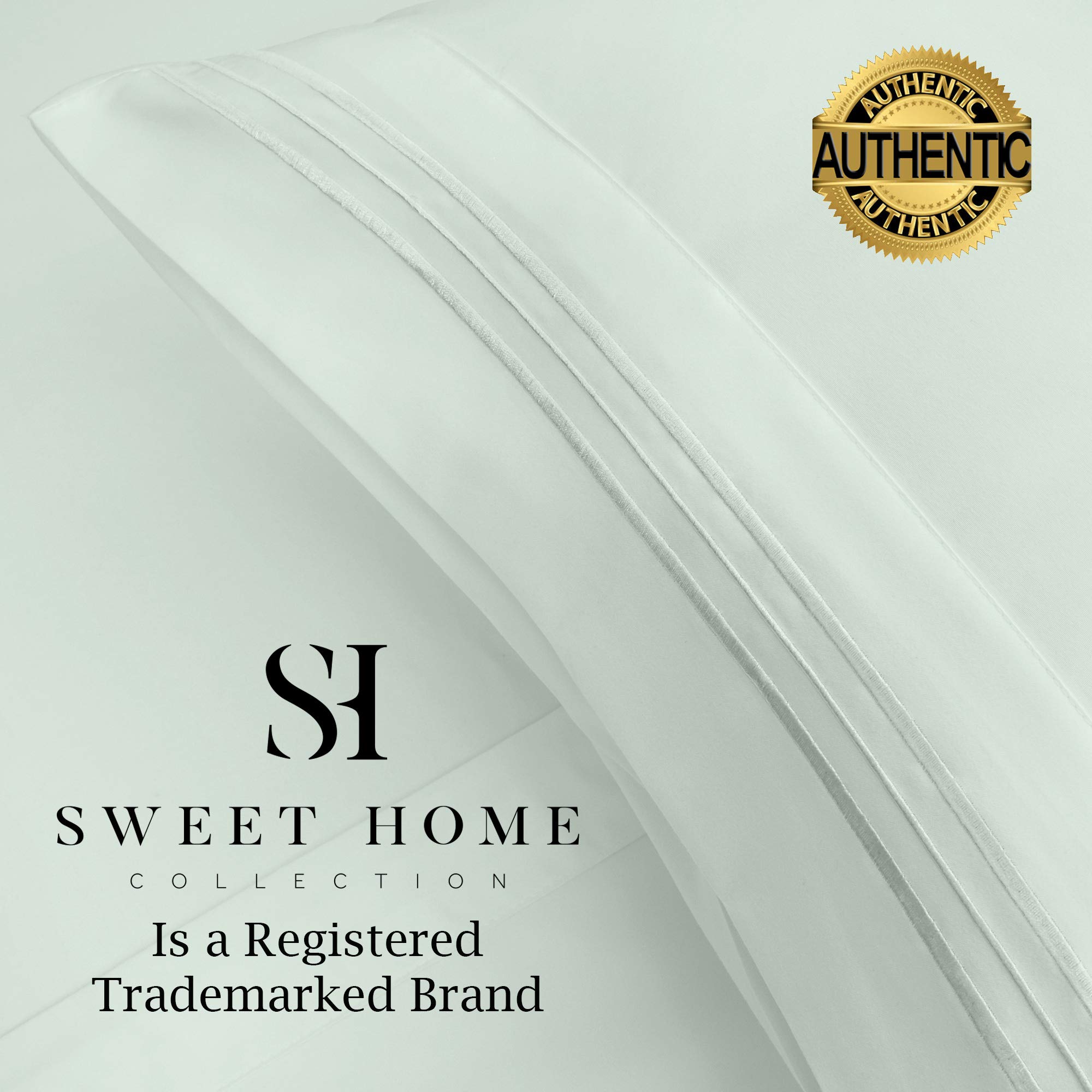 Foto 5 pulgar | Juego de Sábanas Sweet Home Collection 1500 Supreme Full Mint Green - Venta Internacional