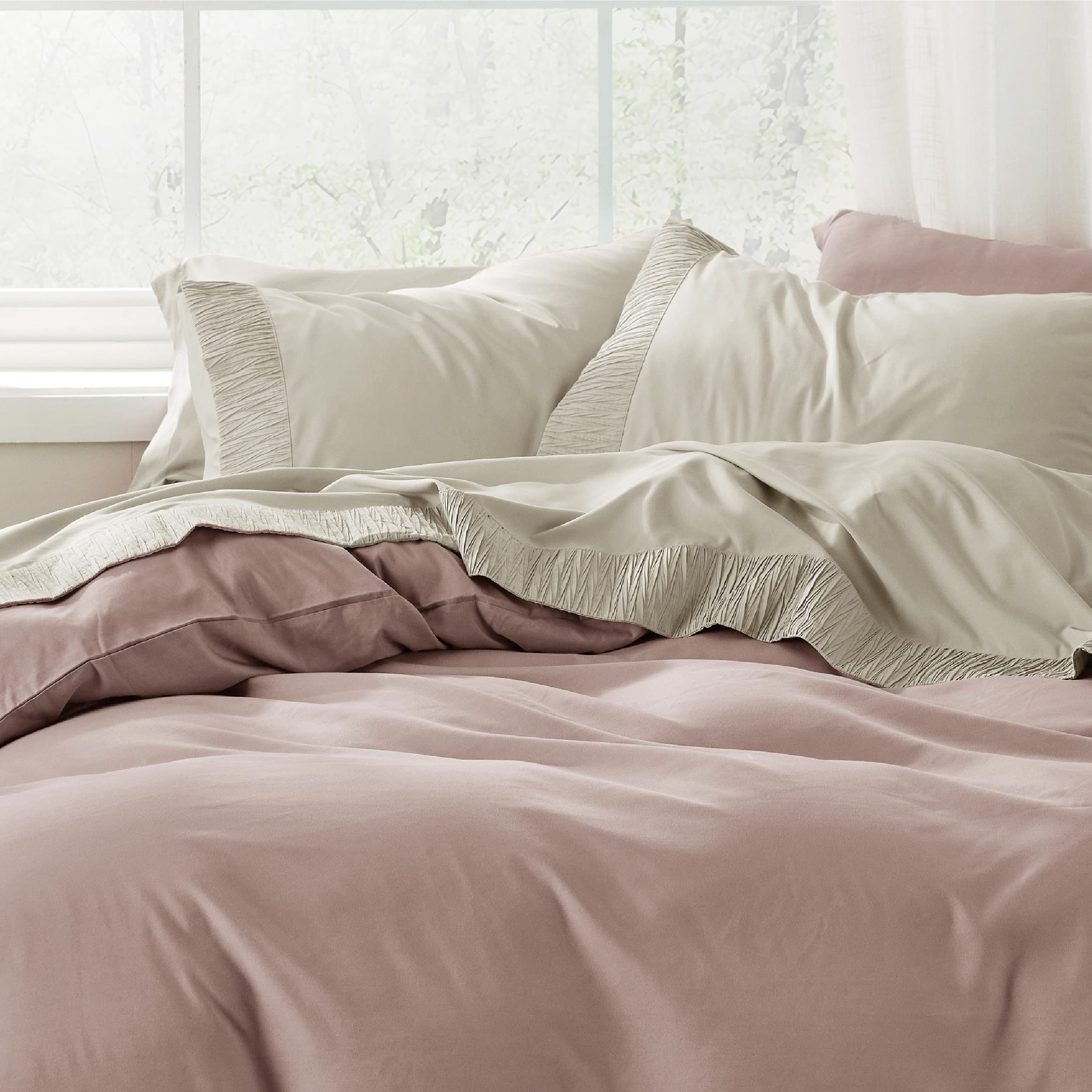 Foto 3 | Juego de Sábanas Bedsure Queen Size 4 Piezas- Venta Internacional