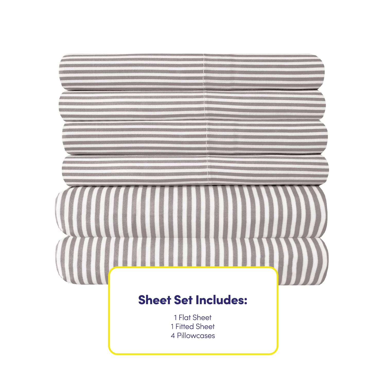 Foto 4 | Sábanas Sweet Home Collection, 6 Unidades, 1500 Supreme King - Venta Internacional.