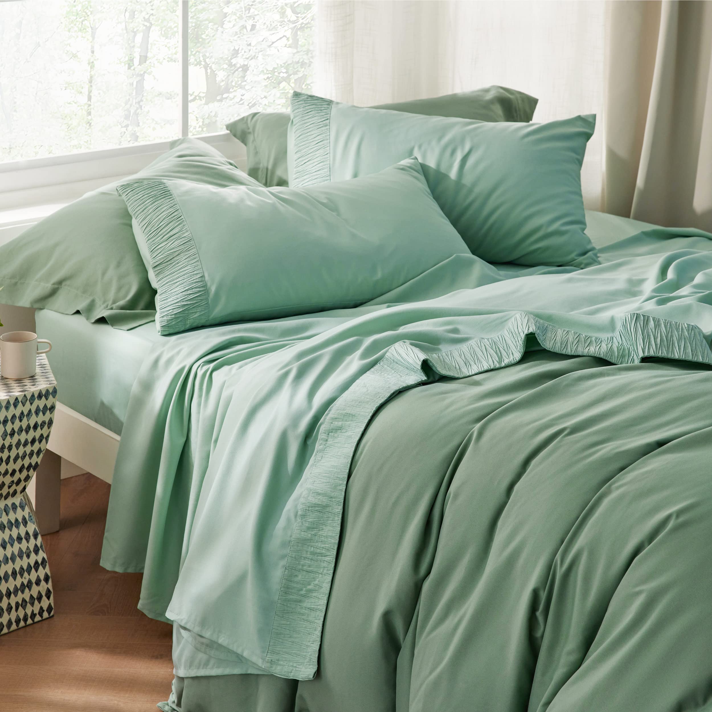 Foto 5 | Juego de Sábanas Bedsure Queen Size 4 Piezas - Venta Internacional