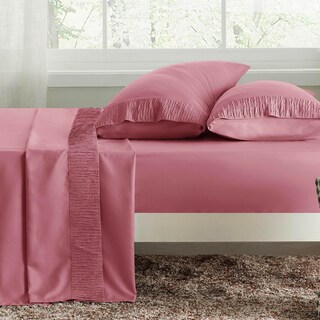 Foto 2 | Juego De Sábanas Bedsure Queen Rosa 4 Piezas - Venta Internacional