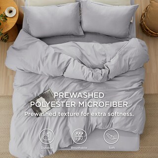 Foto 3 | Juego de Cama Bedsure Queen con Sábana Bajera - Venta Internacional