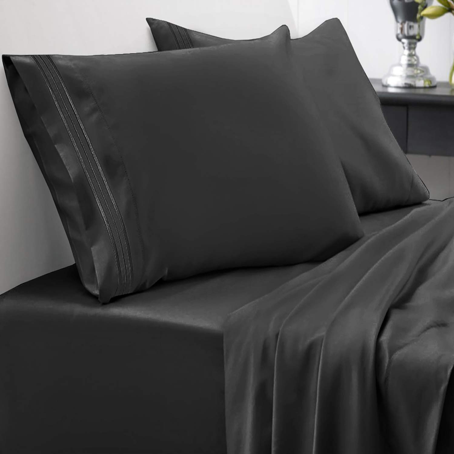 Juego De Sábanas Sweet Home Collection, 1800 Hilos, Doble - Venta Internacional.