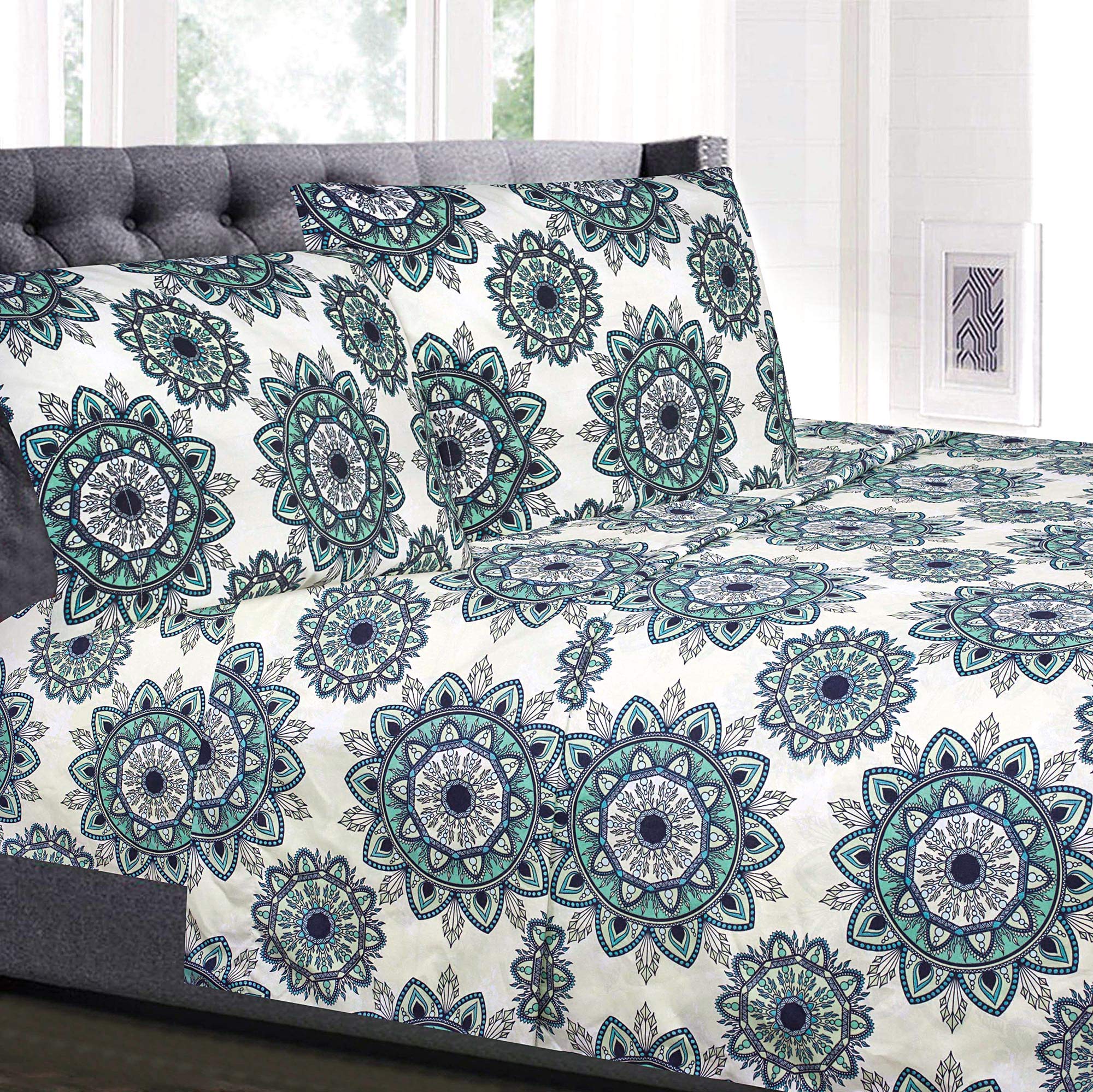 Foto 1 | Sábanas Sweet Home Collection Ashley Queen Size - Venta Internacional.