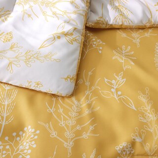 Foto 5 | Juego de Edredón Bedsure King Yellow con 1 Edredón y 2 Fundas de Almohada - Venta Internacional