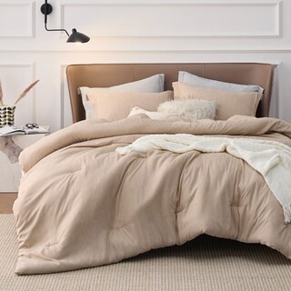 Foto 1 | Juego de Edredón Bedsure Queen Warm Sand con Fundas - Venta Internacional
