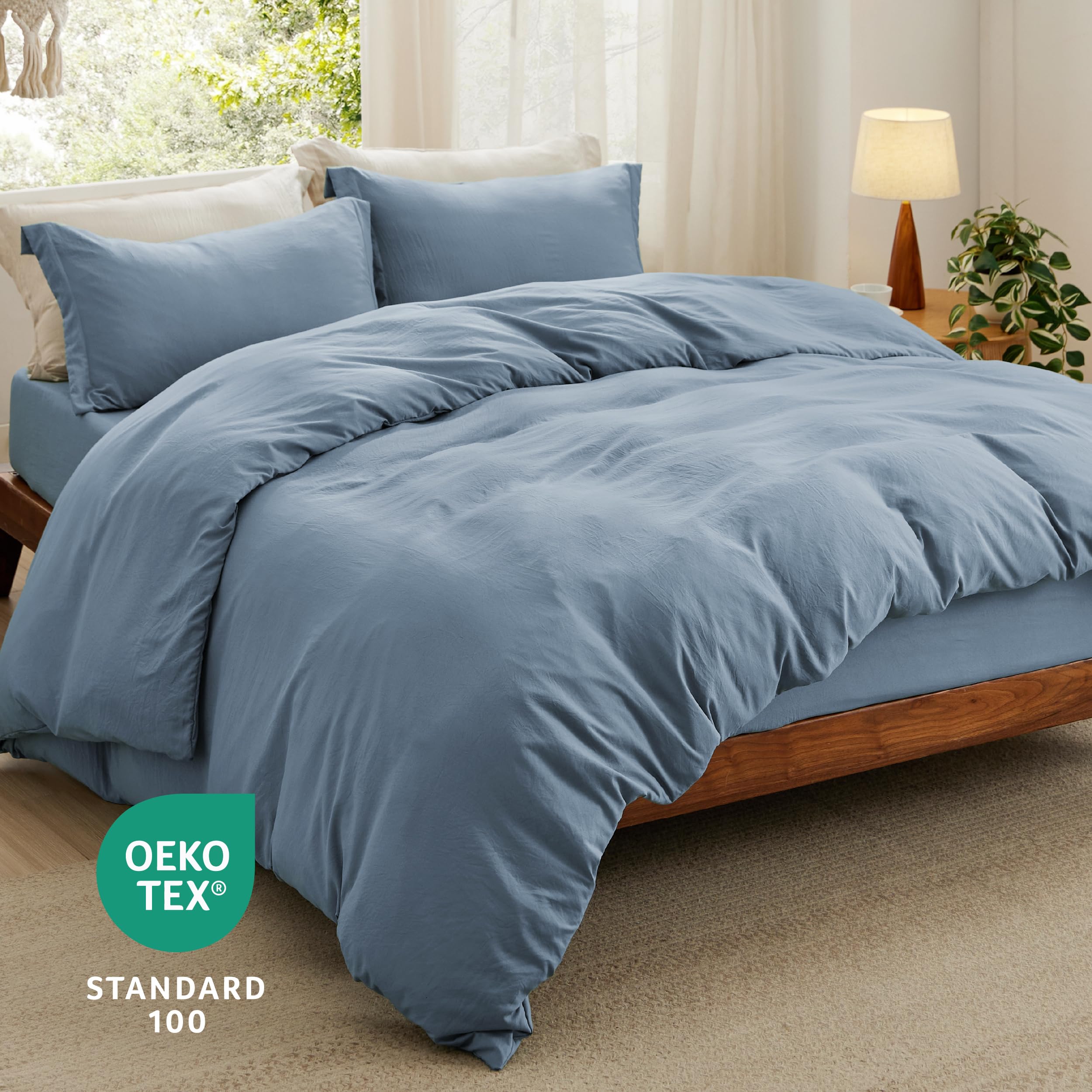 Foto 5 pulgar | Juego de Cama Bedsure Queen con Funda de Edredón y Sábana Bajera- Venta Internacional