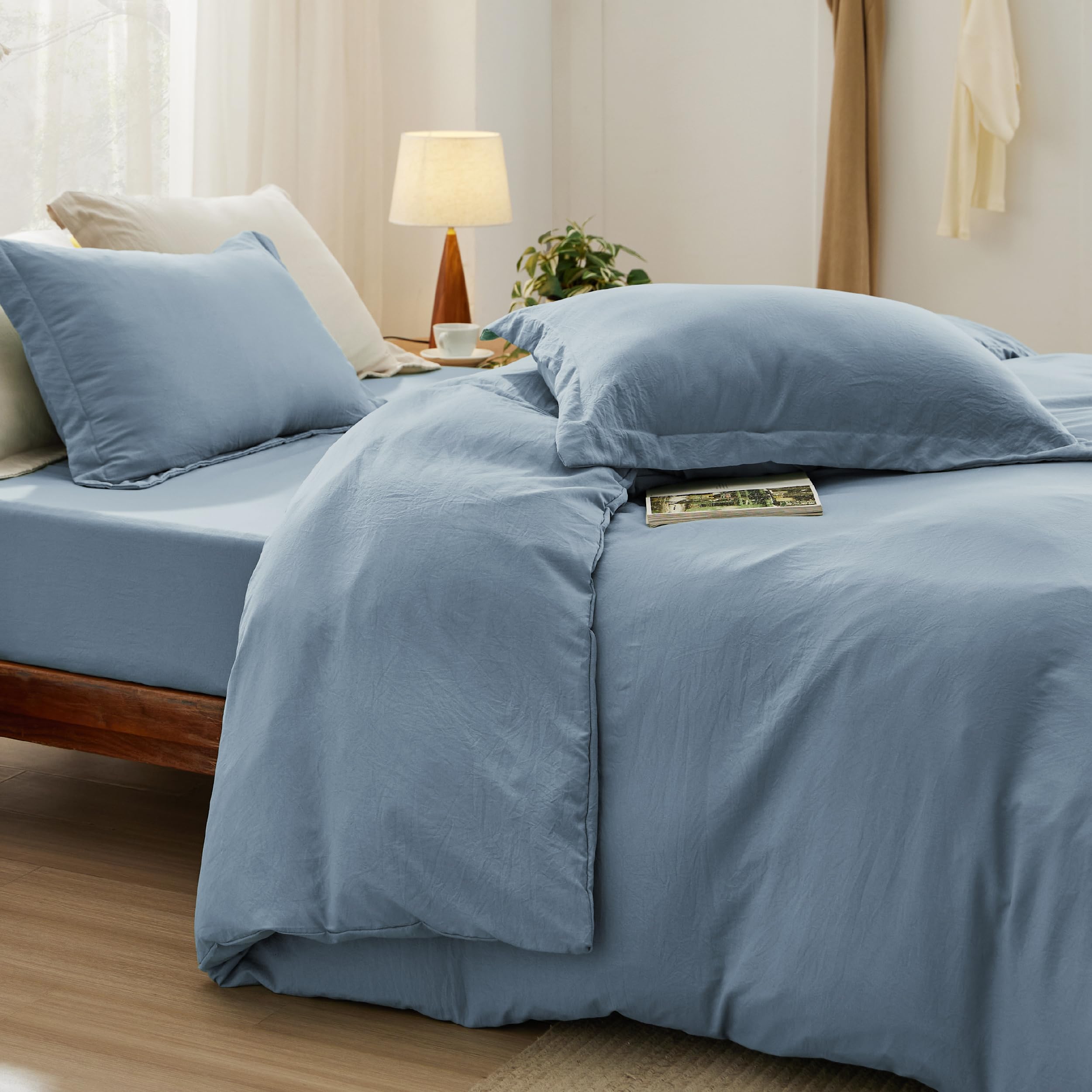 Foto 7 pulgar | Juego de Cama Bedsure Queen con Funda de Edredón y Sábana Bajera- Venta Internacional
