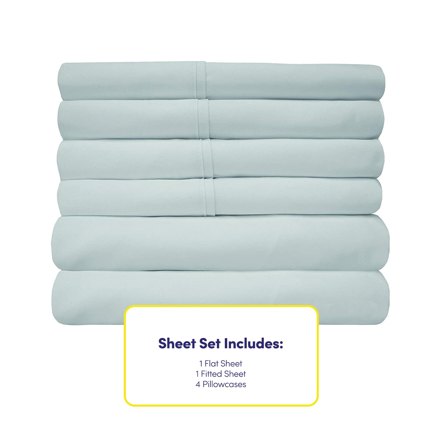 Foto 4 | Sábanas Sweet Home Collection, 6 Unidades, 1500 Supreme King - Venta Internacional.