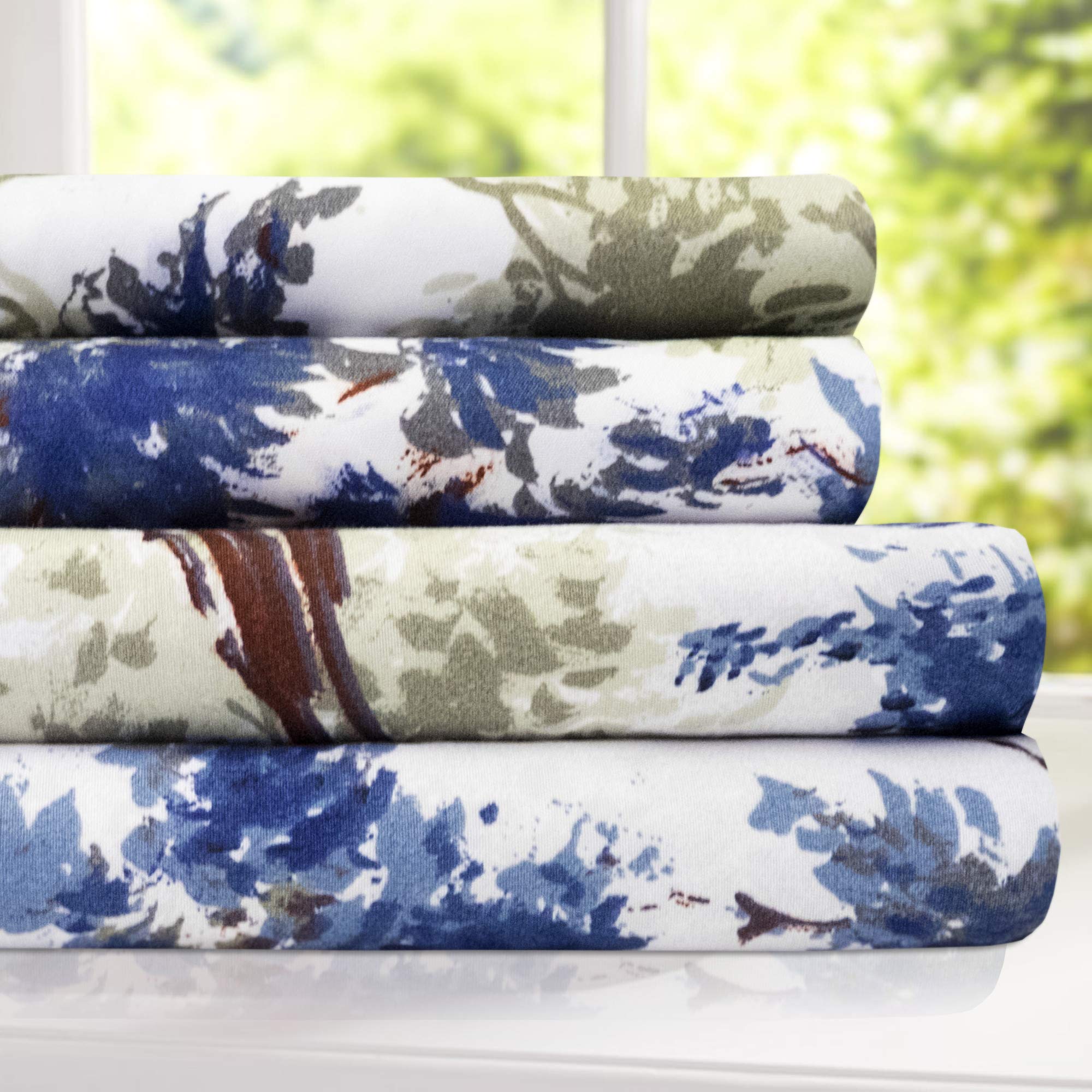 Foto 4 pulgar | Sábanas Sweet Home Collection Florence Queen Size - Venta Internacional.