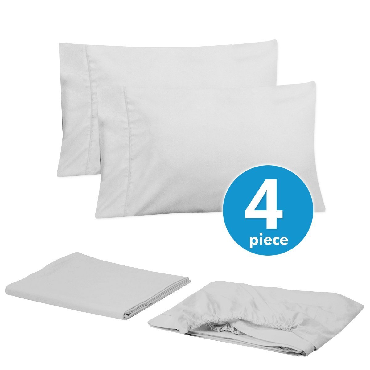 Foto 5 pulgar | Juego De Sábanas Sweet Home Collection Twin Xl De 4 Piezas - Venta Internacional.
