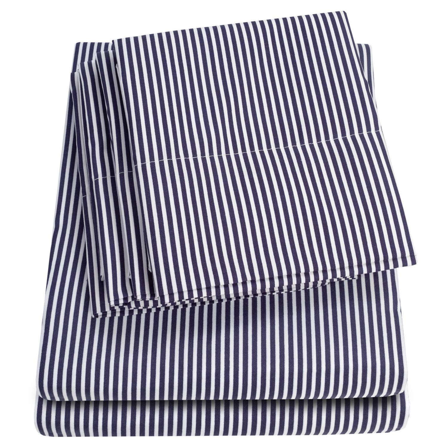 Foto 2 pulgar | Sábanas Sweet Home Collection 1500 Supreme Twin Navy - Venta Internacional.