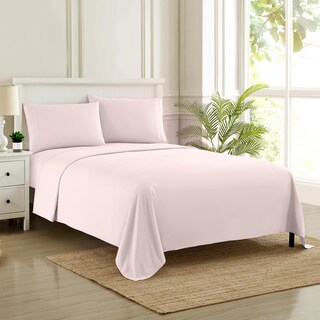 Foto 1 | Juego De Sábanas Sweet Home Collection California King Rosa Pálido - Venta Internacional.