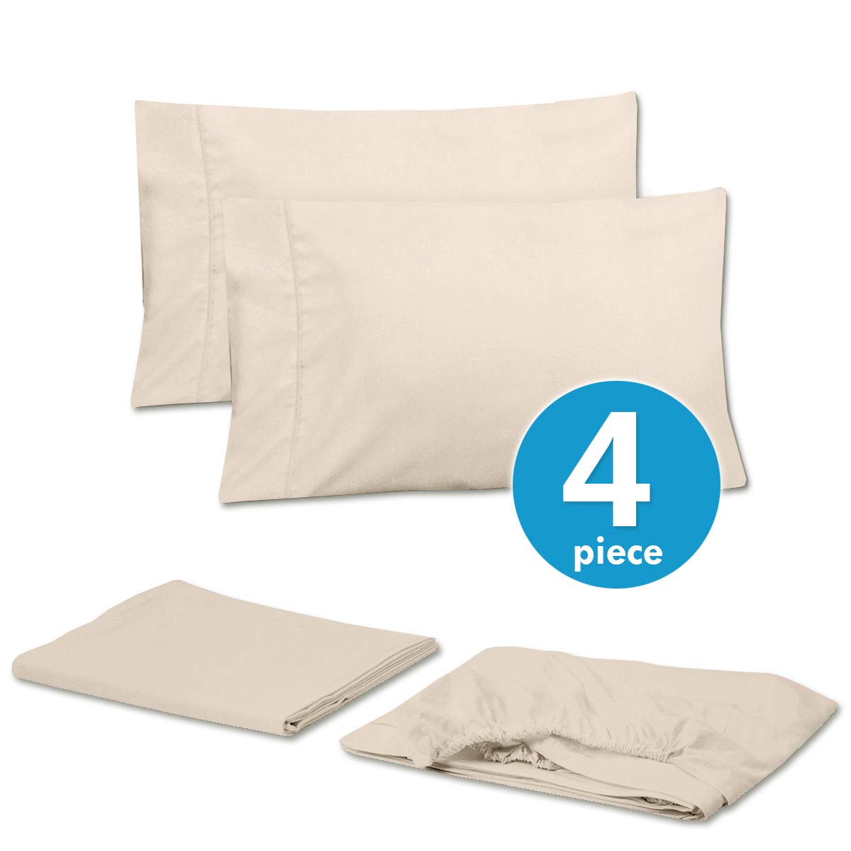Foto 4 pulgar | Juego De Sábanas Sweet Home Collection Rv Short Queen De 6 Piezas - Venta Internacional.
