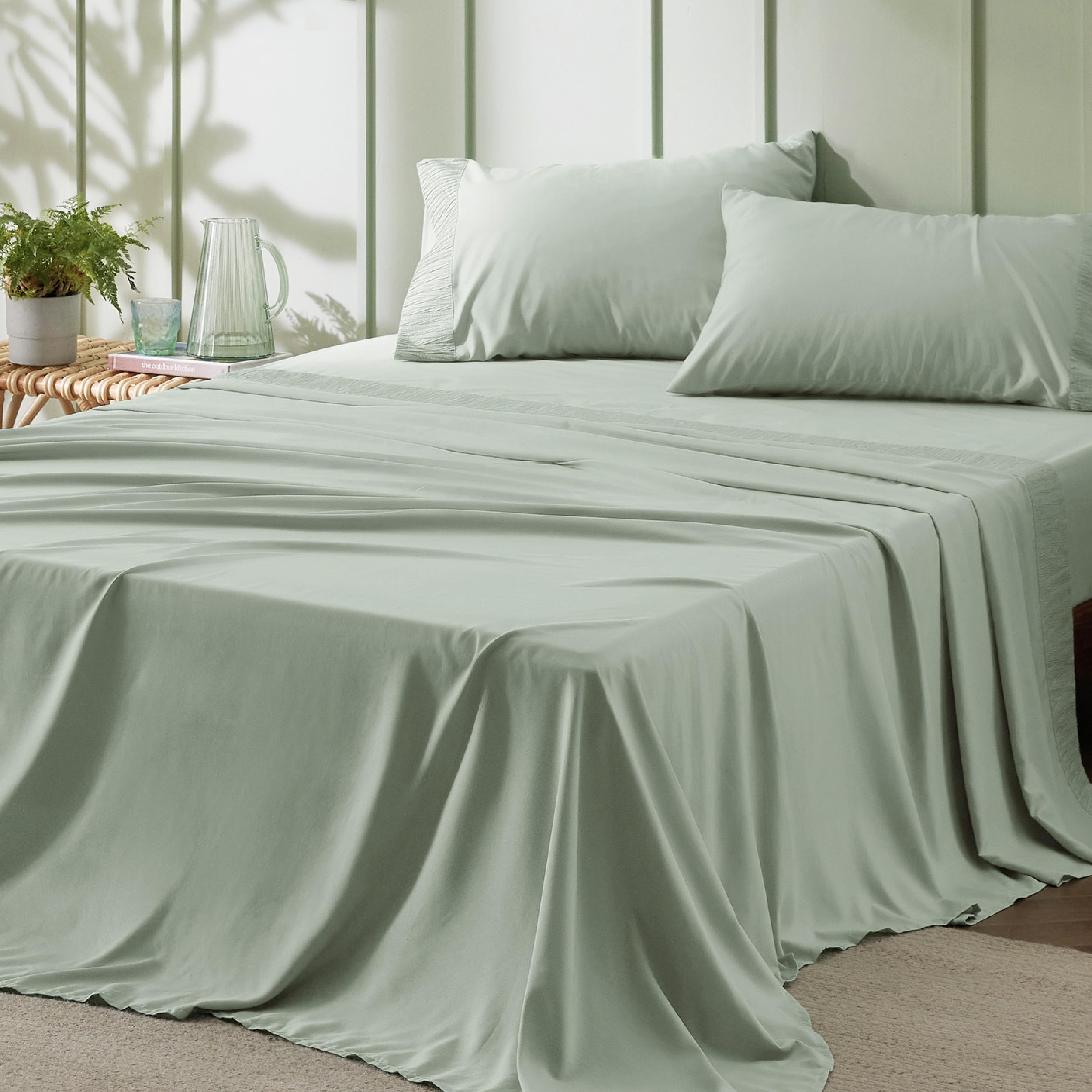 Foto 1 | Juego de Sábanas Bedsure 4 Piezas - Venta Internacional