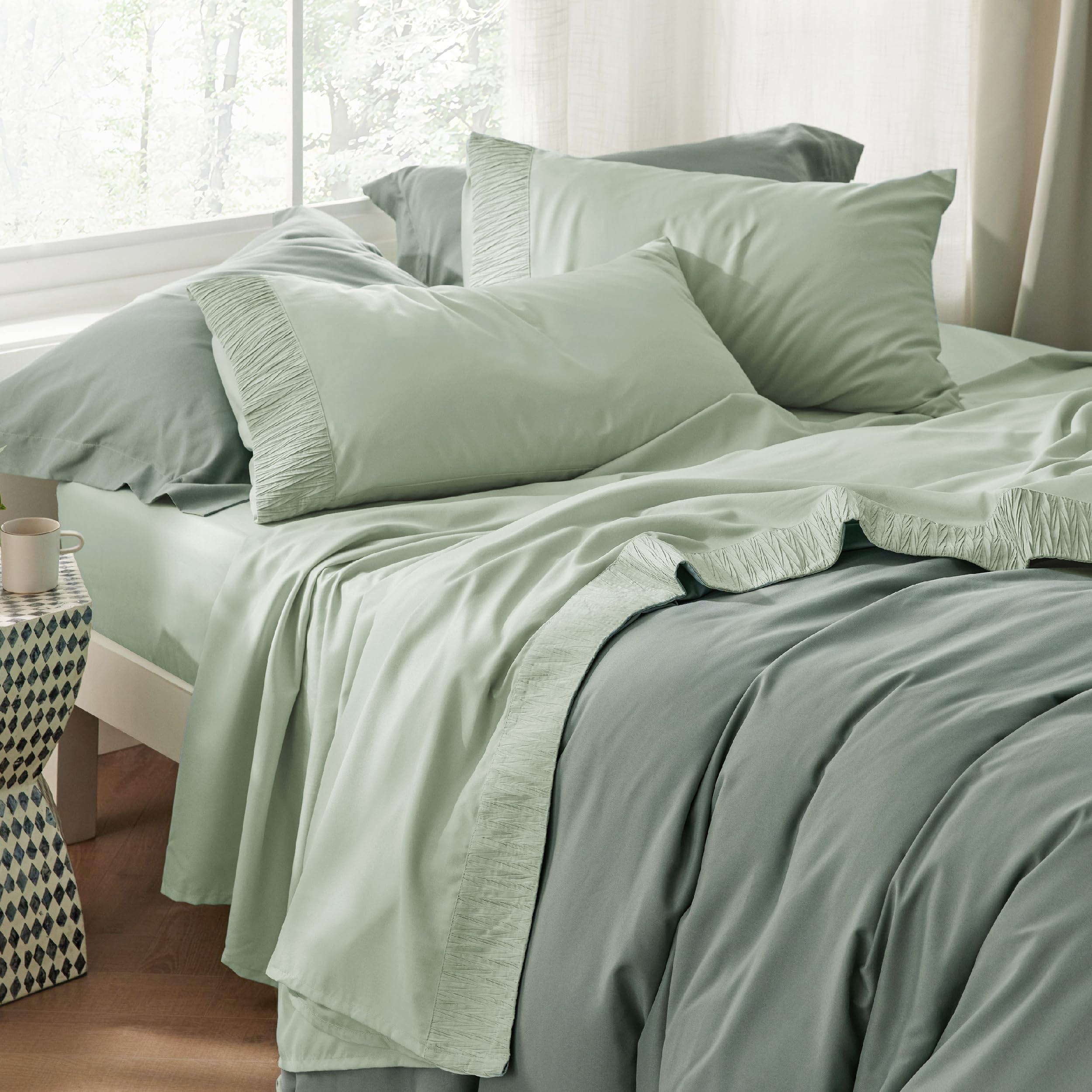 Foto 5 | Juego de Sábanas Bedsure 4 Piezas - Venta Internacional