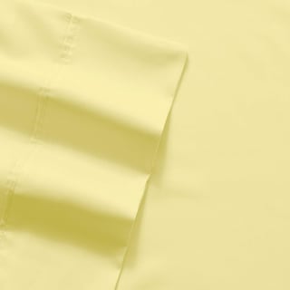 Foto 5 | Sábanas Sweet Home Collection Split King De Color Amarillo Pálido - Venta Internacional.