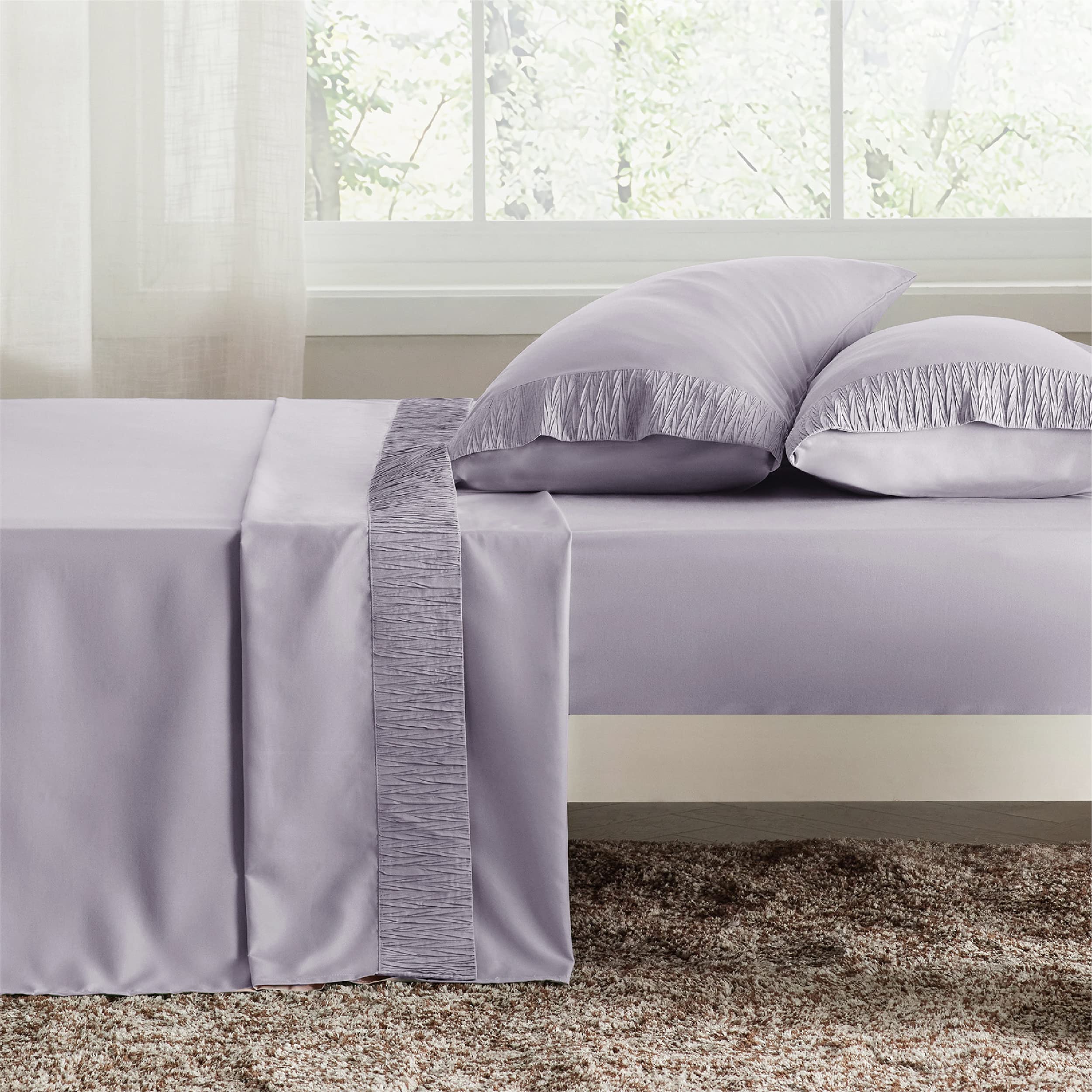 Foto 3 pulgar | Juego de Sábanas Bedsure Queen Size Lavanda 4 Piezas - Venta Internacional