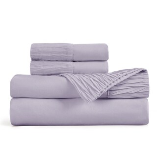 Foto 7 | Juego de Sábanas Bedsure Queen Size Lavanda 4 Piezas - Venta Internacional