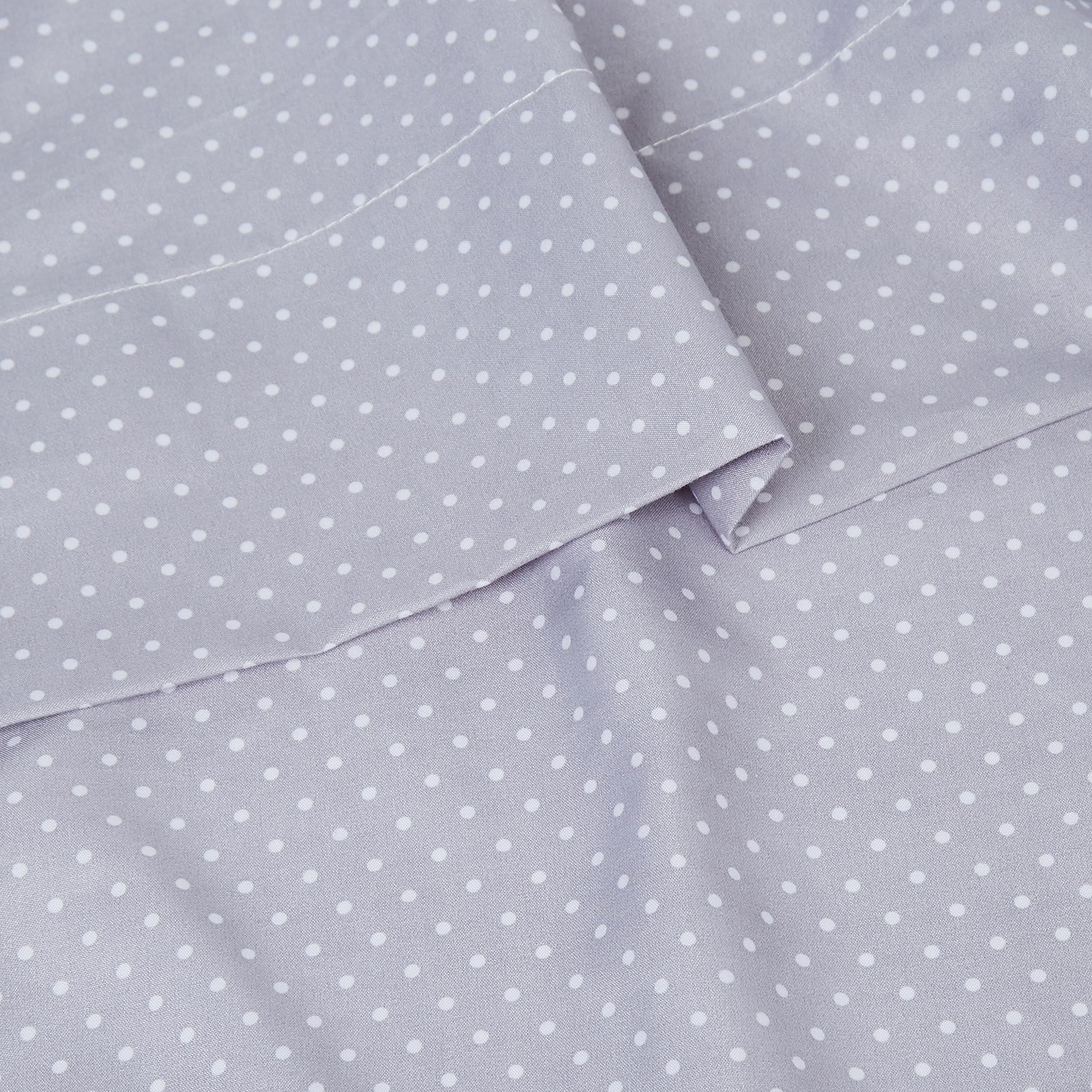 Foto 5 pulgar | Sábanas Sweet Home Collection Supreme Queen Dot Grey - Venta Internacional.