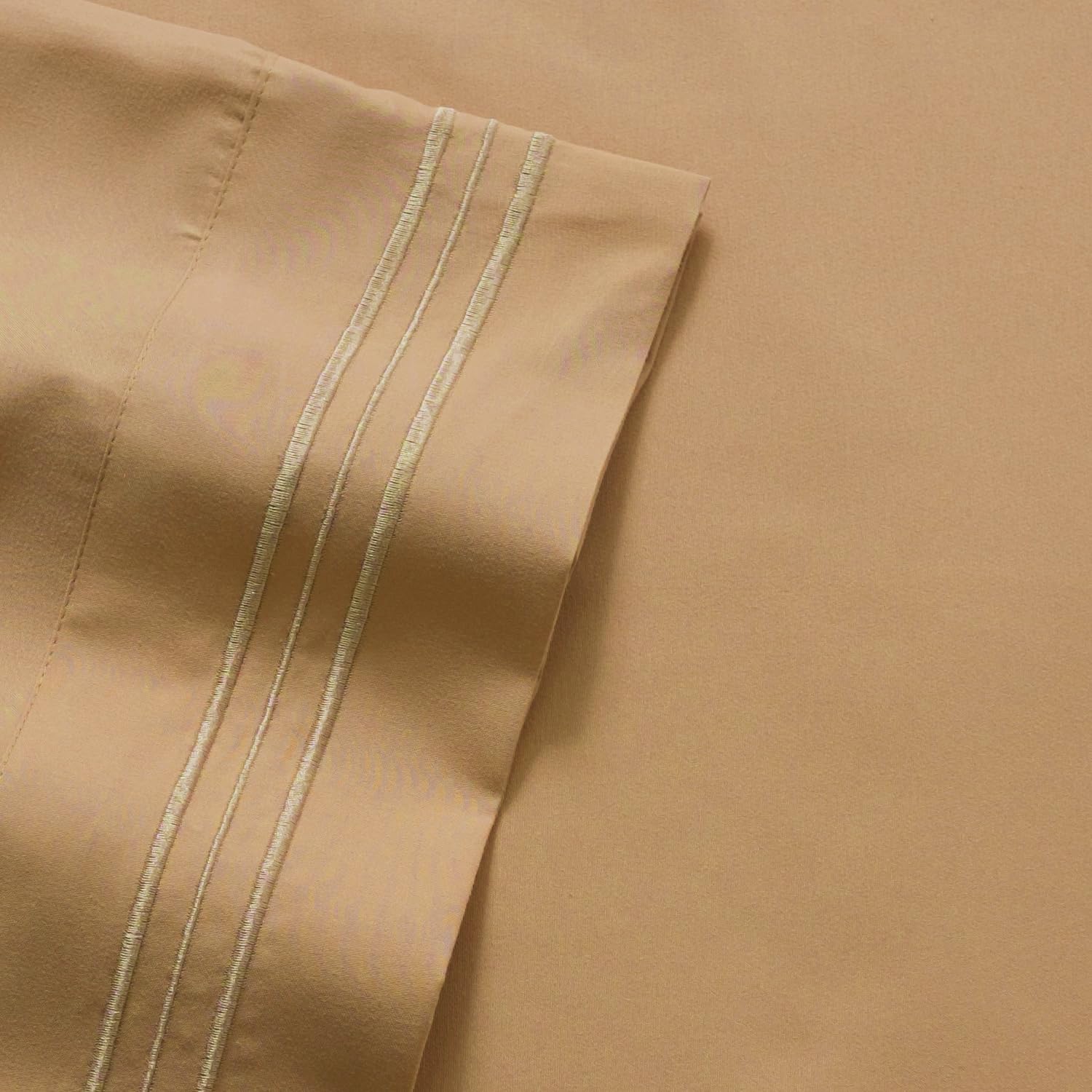 Foto 7 | Juego De Sábanas Sweet Home Collection 1800 Supreme Twin Taupe - Venta Internacional.