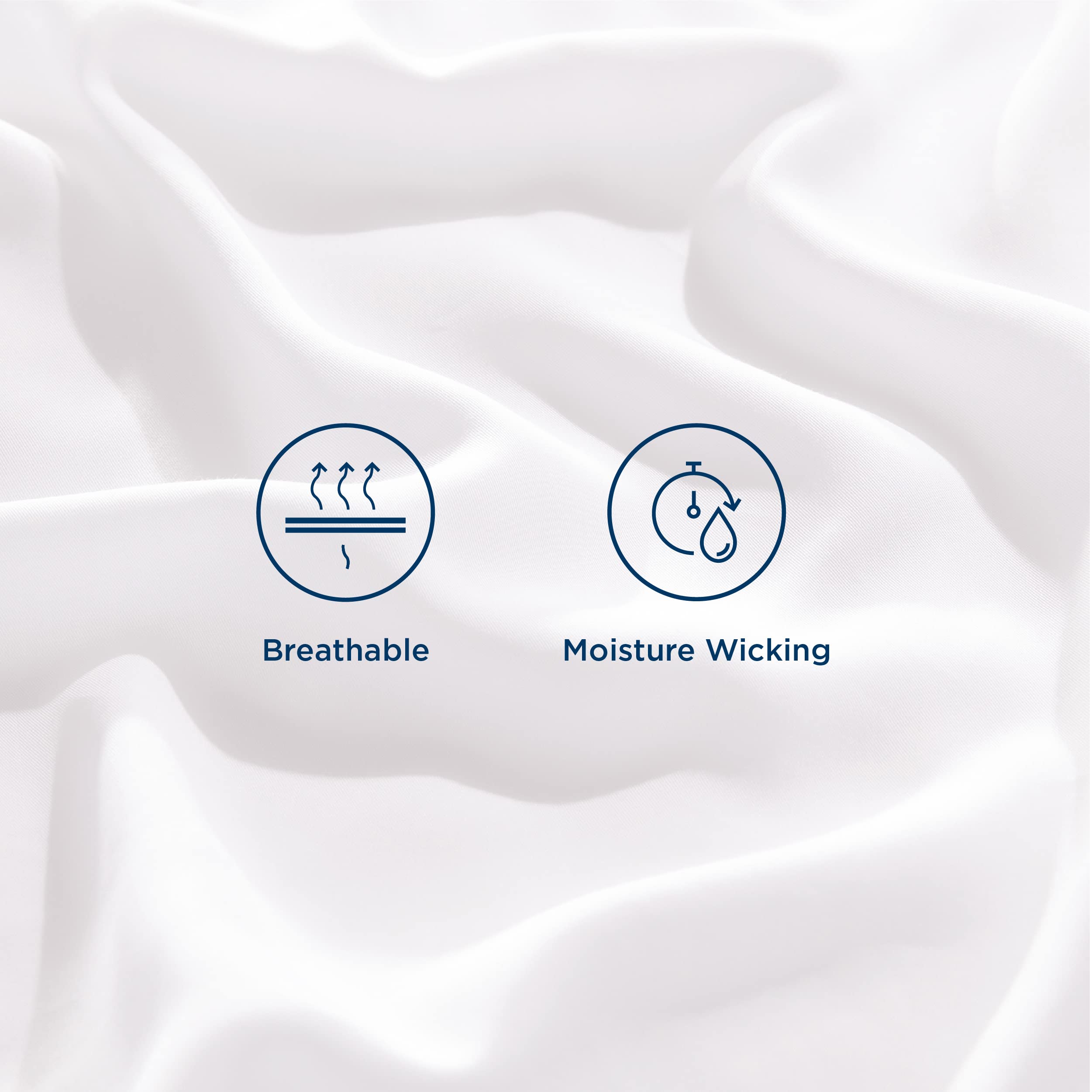 Foto 6 pulgar | Juego De Sábanas Bedsure Split King Cooling Rayon Bamboo White - Venta Internacional.