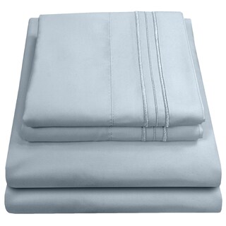 Foto 1 | Juego De Sábanas Sweet Home Collection 1800 Supreme Twin Misty Blue - Venta Internacional.