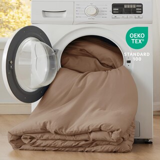 Foto 5 | Juego de Edredón Bedsure California King Brown 3 Piezas - Venta Internacional