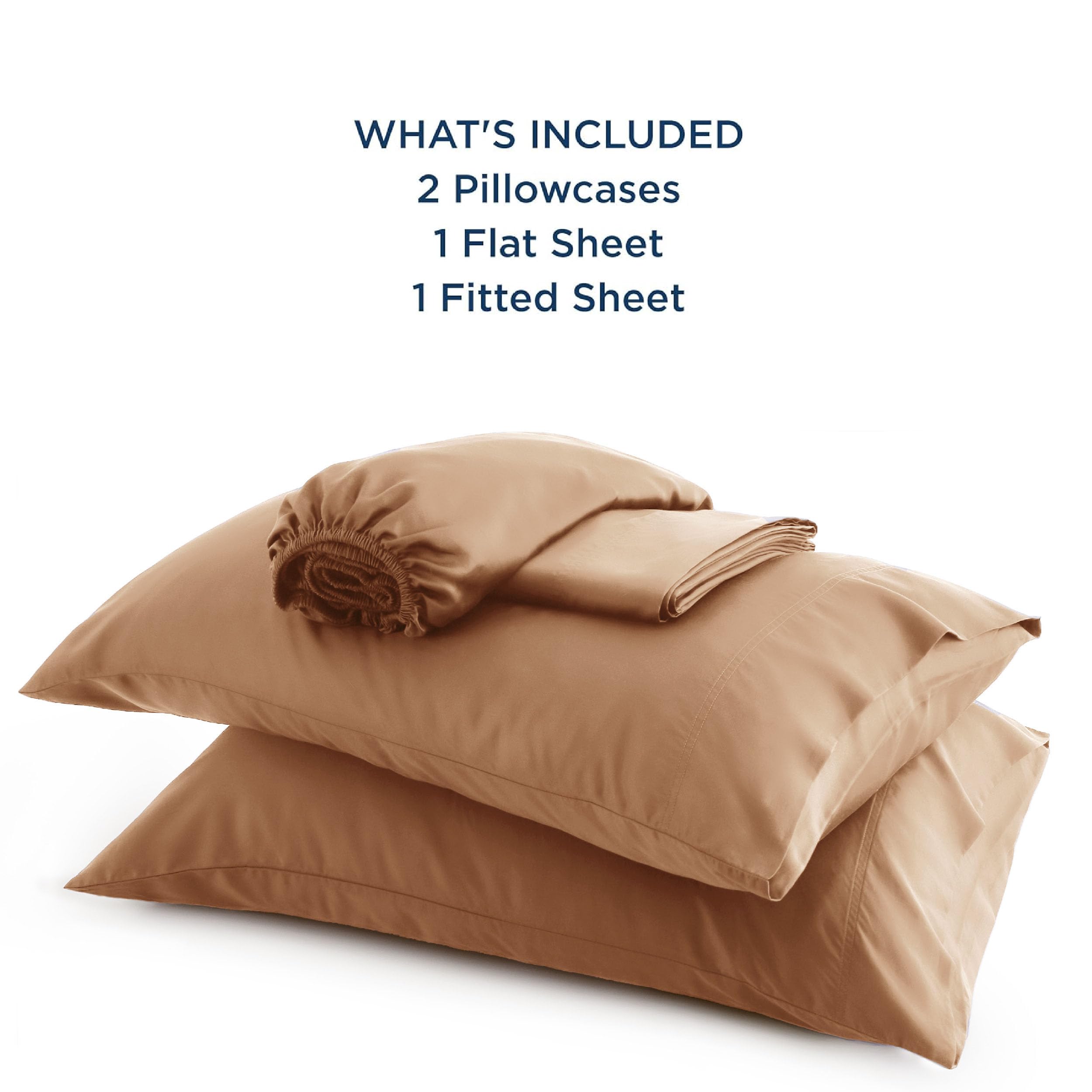 Foto 7 pulgar | Juego De Sábanas Bedsure Queen Size Cooling Rayon Bamboo Taupe - Venta Internacional.