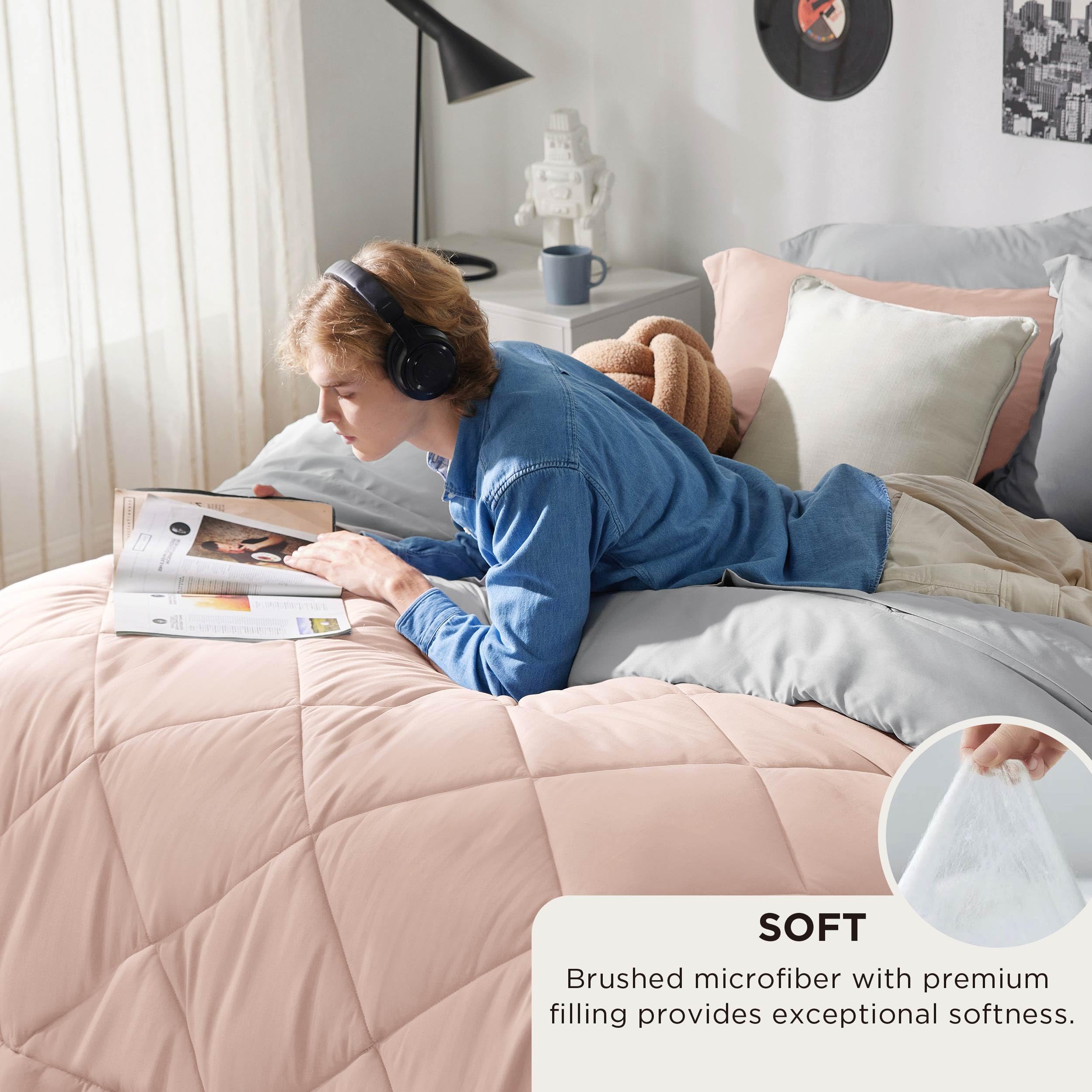 Foto 4 pulgar | Juego de Cama Bedsure Queen Edredón Reversible 7 Piezas - Venta Internacional